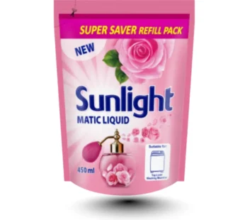 Sunlight Matic Detergent Liquid Refill Pack 450ml