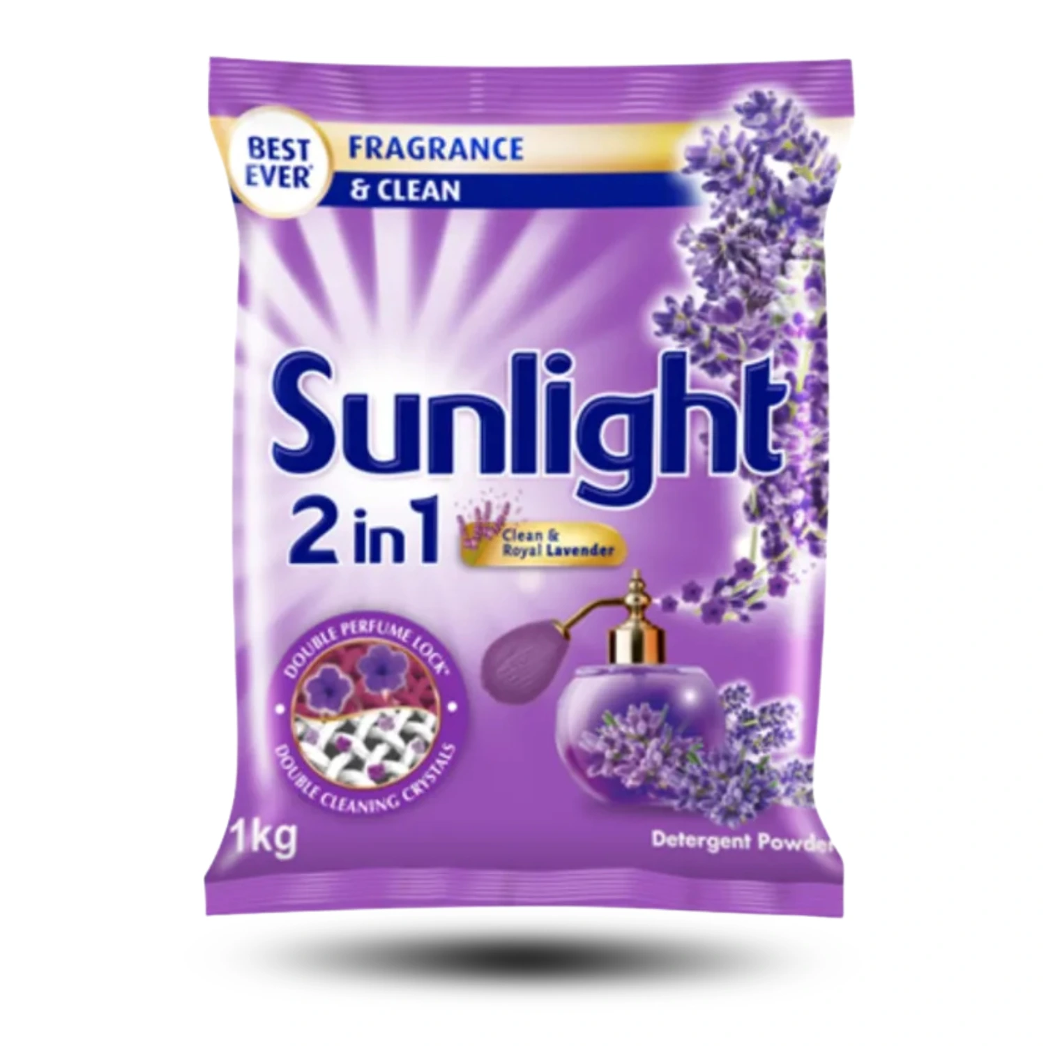 Sunlight Clean and Royal Lavender Detergent Powder