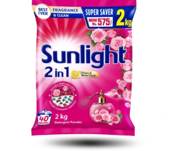 Sunlight Clean And Rose Fresh Detergent Powder